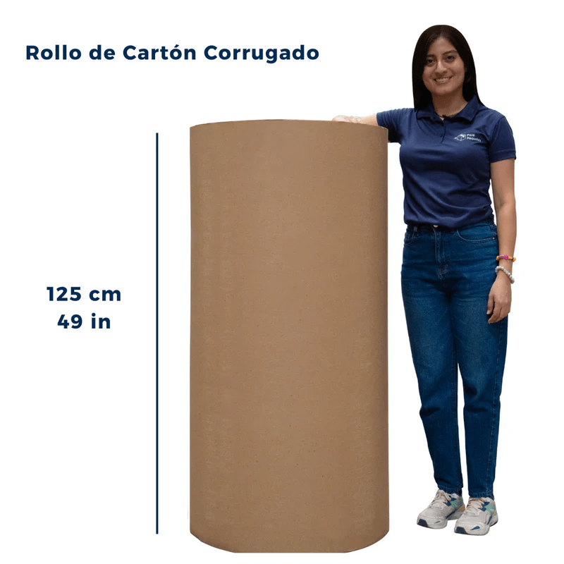 Rollo de Cartón Corrugado | Para Paquetes