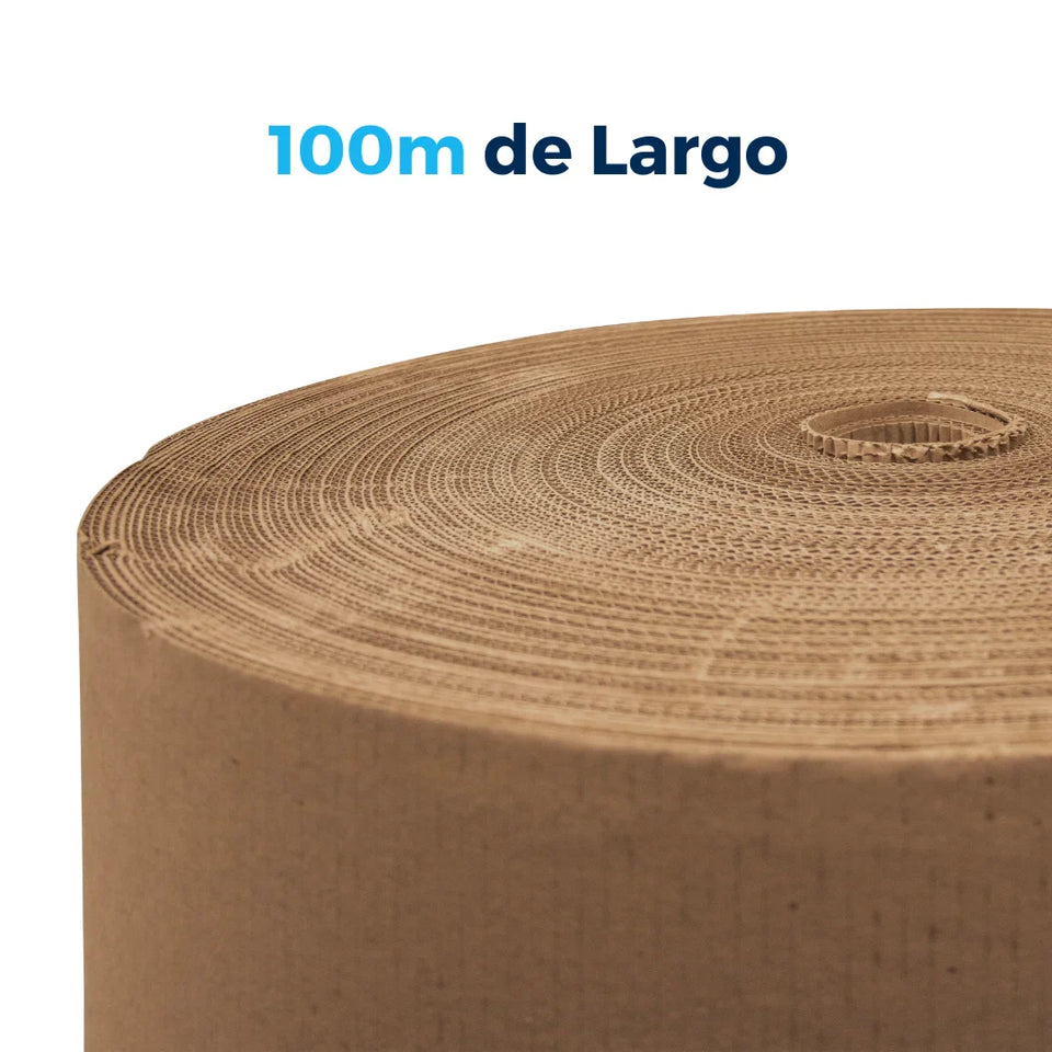 Rollo de Cartón Corrugado | Papel | Café