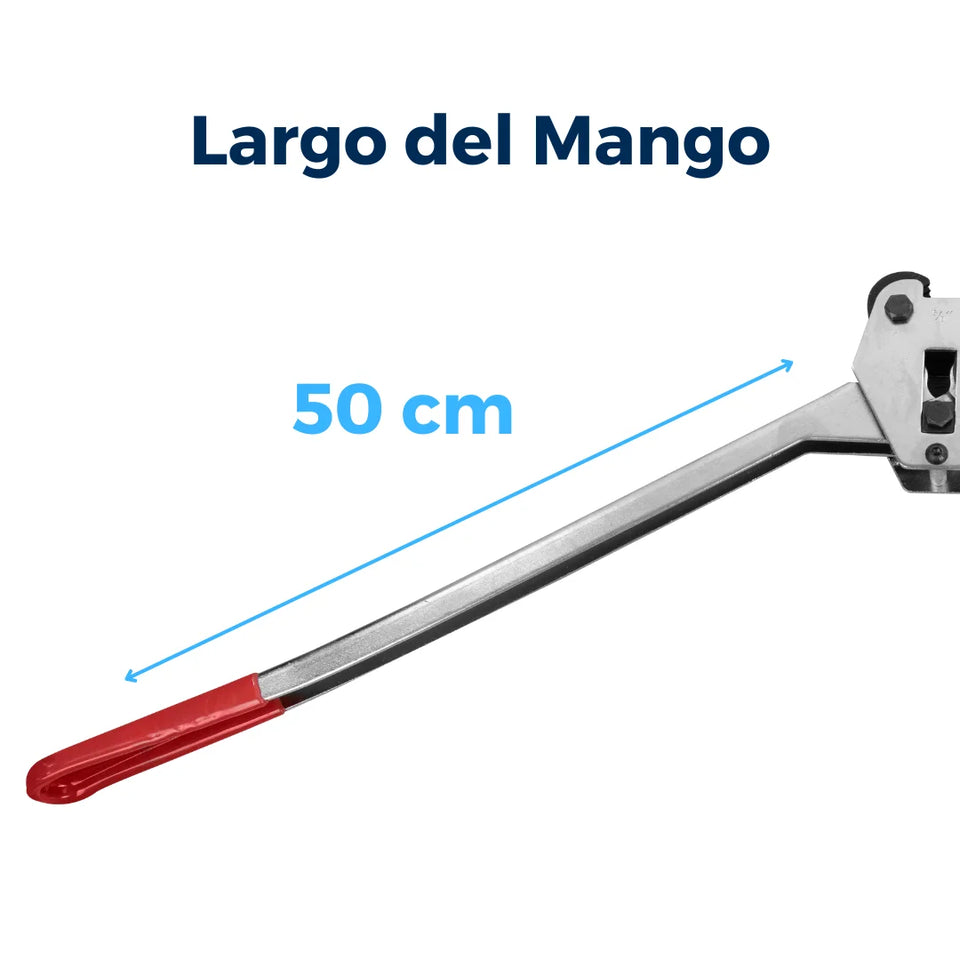 Selladora para Fleje de Polipropileno de 5/8" | Acero | Plateado