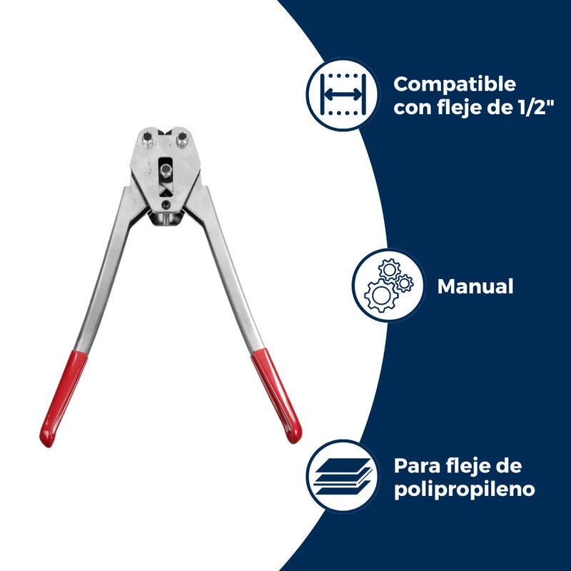 Selladora para Fleje de Polipropileno 1/2"