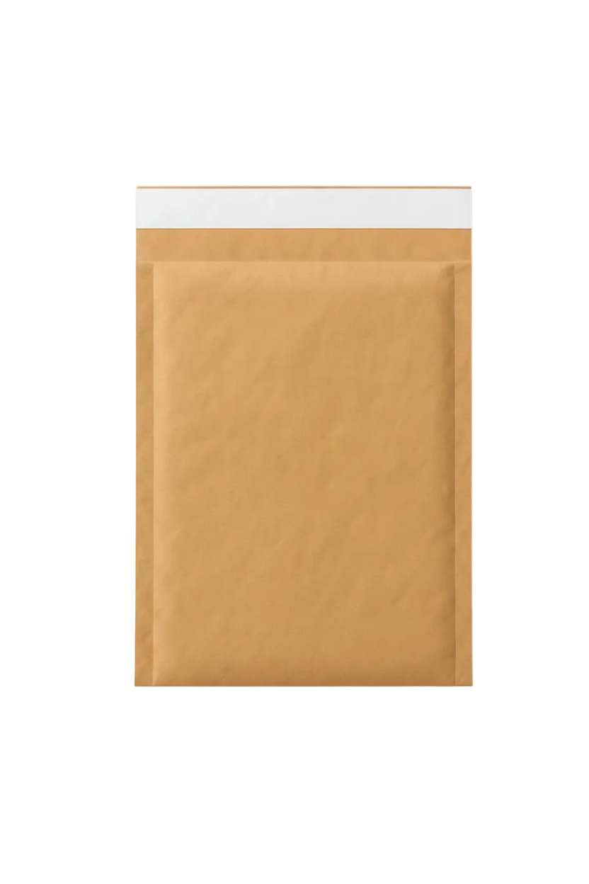 36 x 50 cm Sobres de Papel Kraft Honeycomb | Paquete de 50 | Papel Kraft 100% Reciclado | Café
