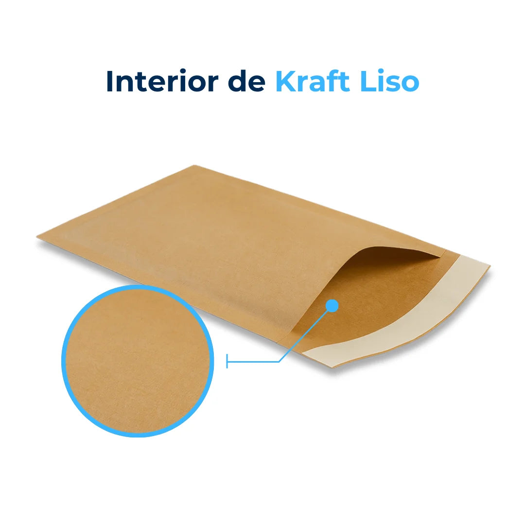 15 x 25 cm - #0 Sobres Kraft Honeycomb