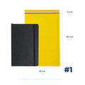 18 x 30 cm - #1 Sobres con Burbuja Amarillos