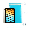 24 x 35 cm - #4 Sobres con Burbuja Azules