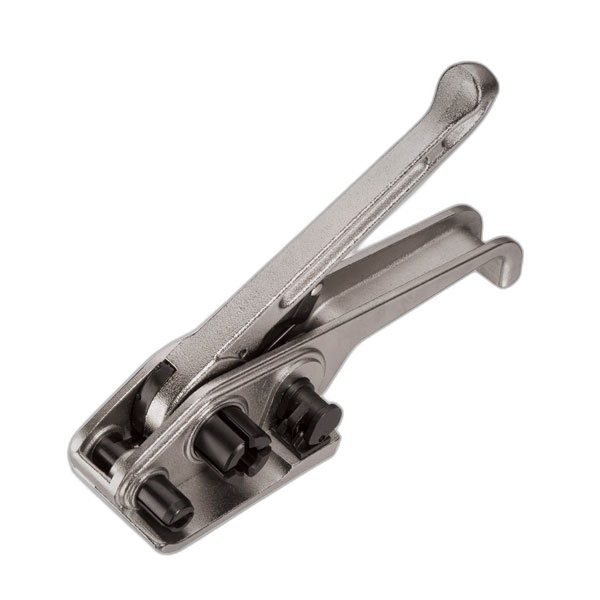 Tensionadora Manual de Aluminio de Uso Rudo para Fleje PP y PET de 1/2” a 3/4” (P390) | Acero
