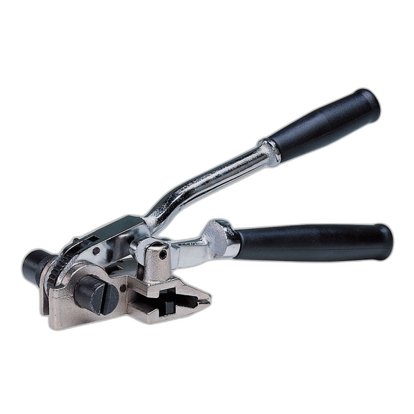 Tensionadora Manual Cortadora y Cabeza de Martillo para Fleje de Acero de 3/8” a 3/4” (S240)