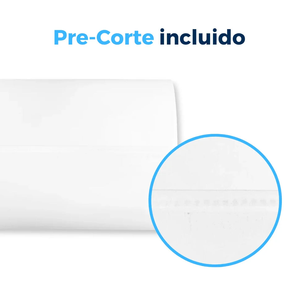 Etiquetas Térmicas Directas - 4 x 6" en Rollo (10018340) | Papel Térmico | Blanca