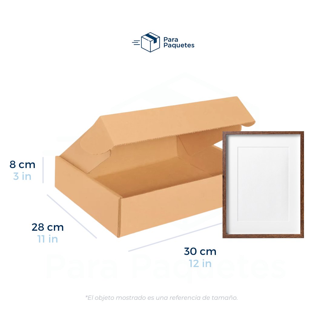 Muestras de Cajas de Carton con Pestañas