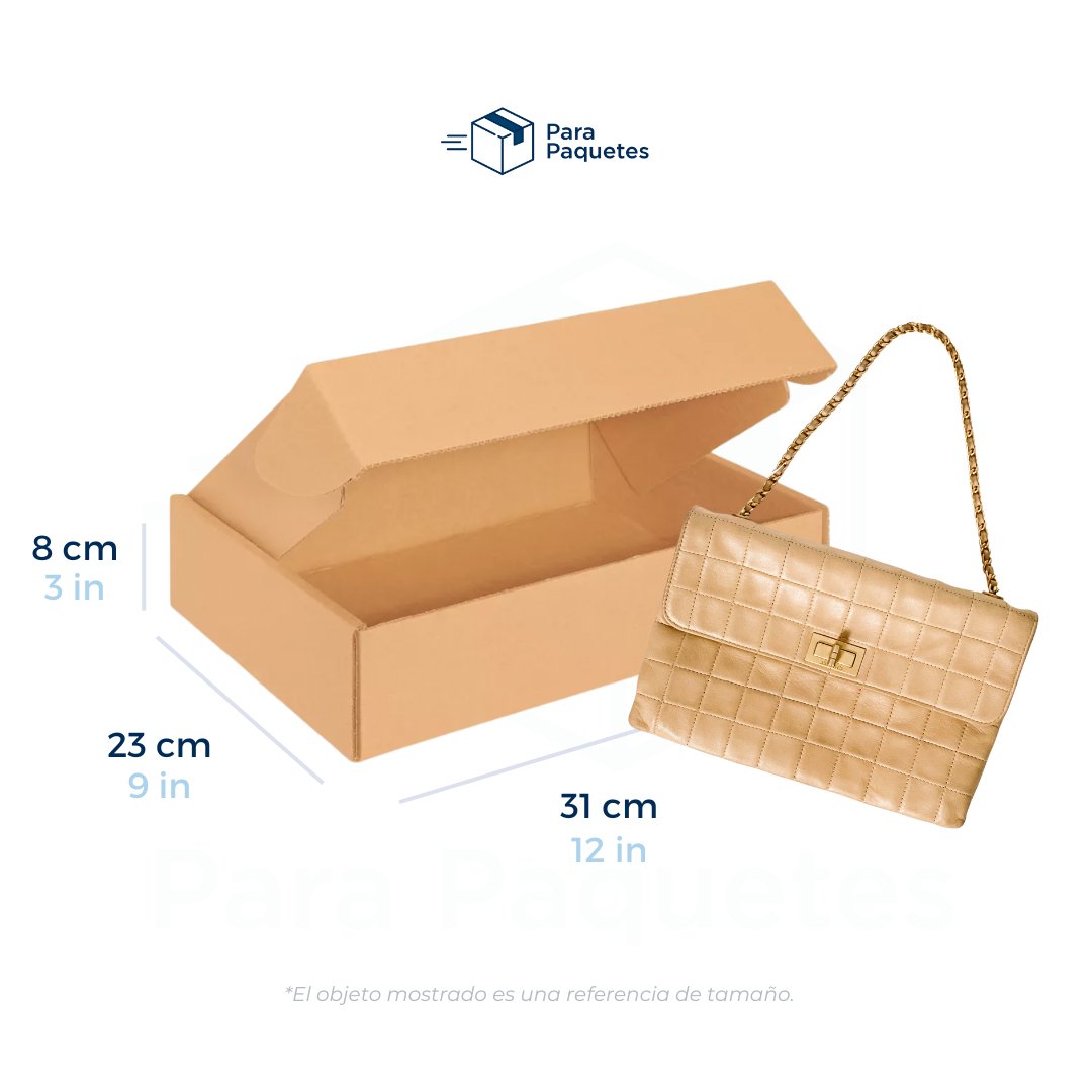 31 x 23 x 8 cm - Cajas con Pestañas