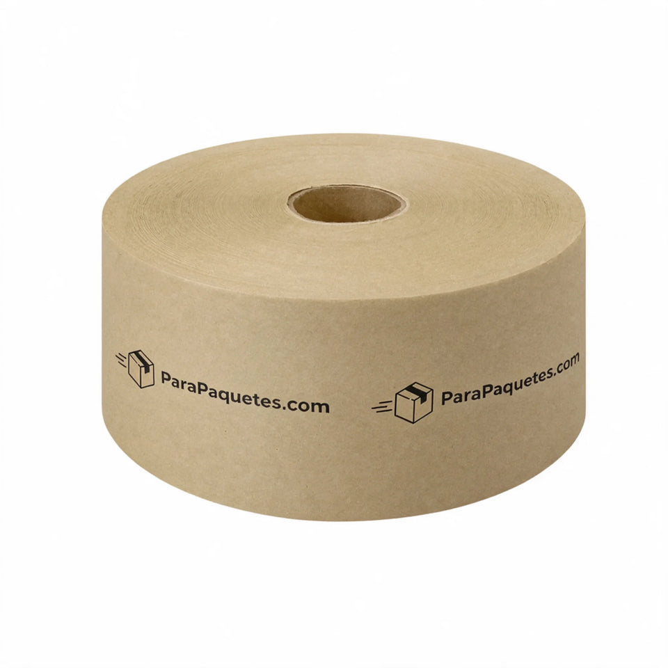 70 mm x 137 m - Cinta Gorila Engomada Reforzada Personalizable | Café | Reforzado con Filamentos de Fibra de Vidrio — vista 3