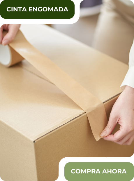 Colección de Cinta Adhesiva Gorila o Engomada Ecológica para Envíos de Para Paquetes