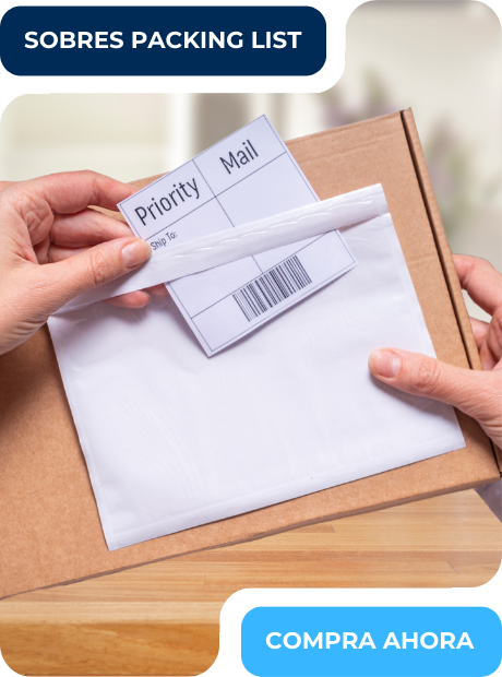 Colección de Sobres Packing List (Sobres Canguro) para Envíos de Para Paquetes