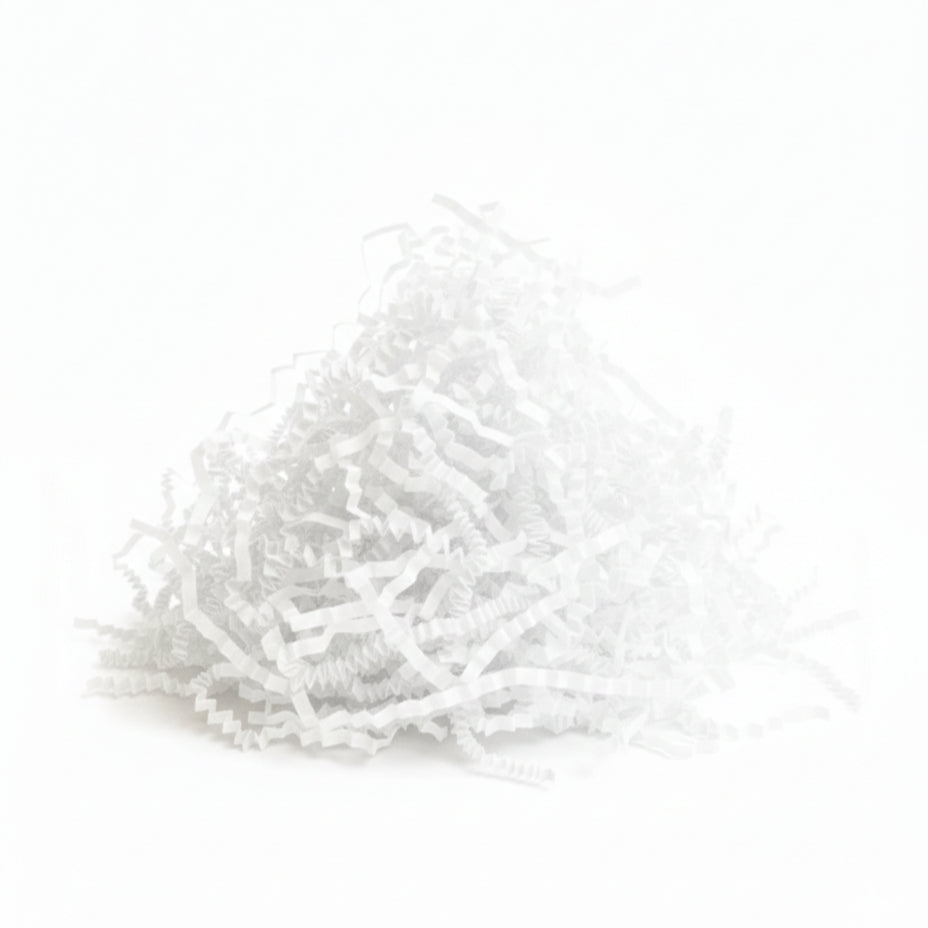 5 Kg - Papel Triturado color Blanco