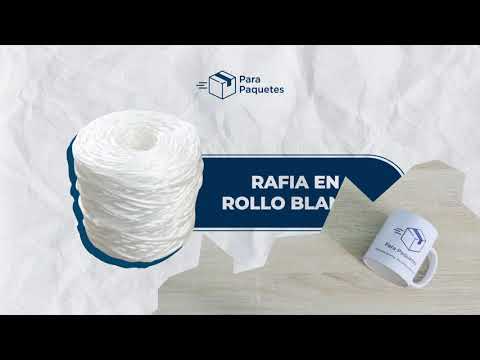 Rafia en Rollo Cal. 3 gr/m | Para Paquetes