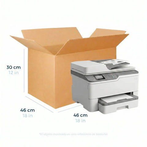 46 x 46 x 30 cm - Cajas de Cartón de Doble Corrugado