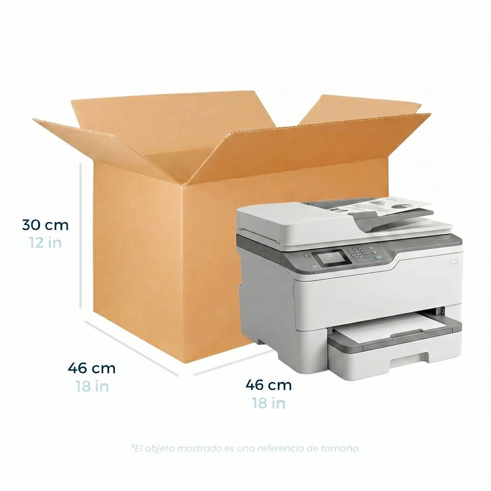46 x 46 x 30 cm - Cajas de Cartón de Doble Corrugado