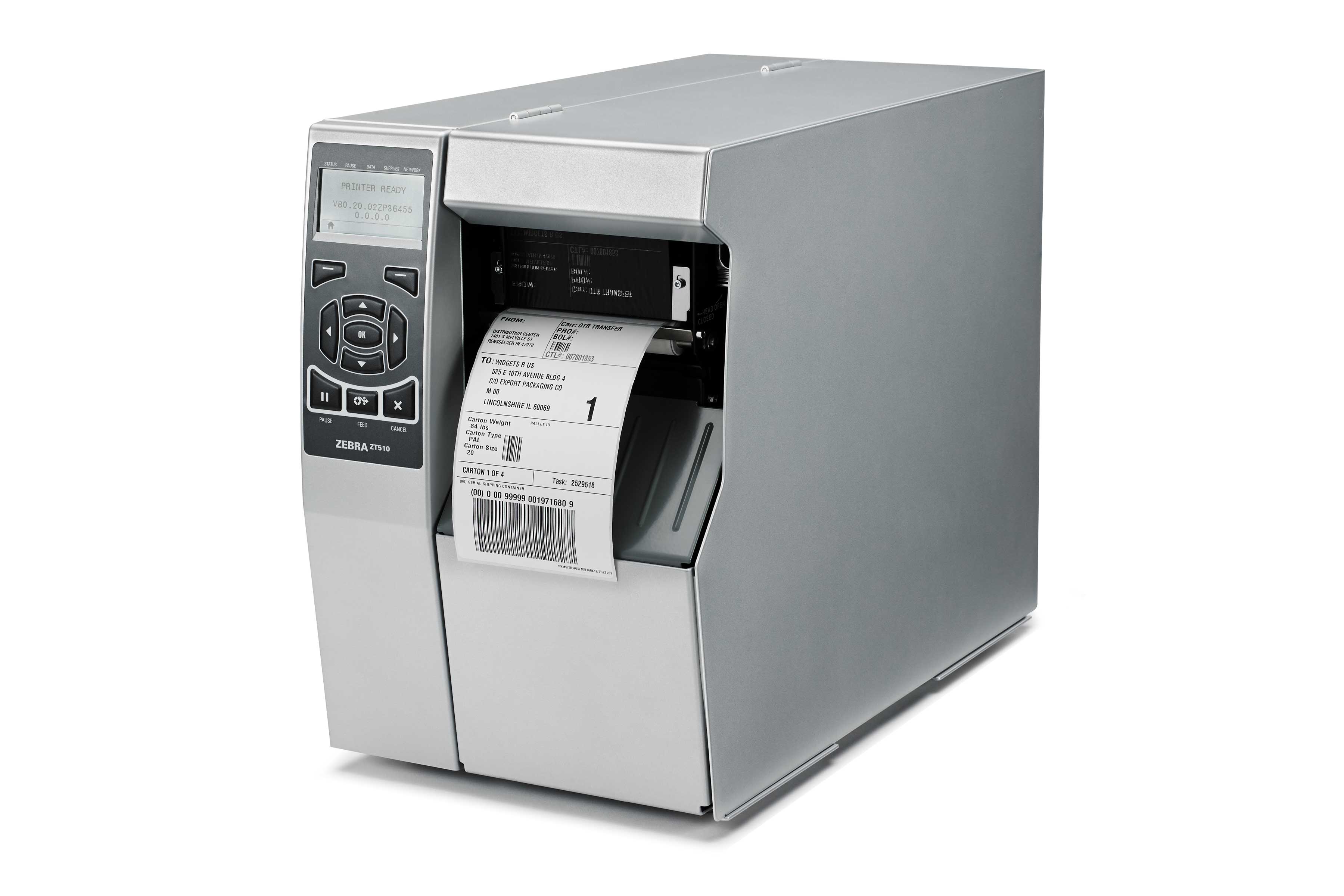 Impresora Zebra ZT510 - Transferencia Térmica | Chasis de Metal Industrial