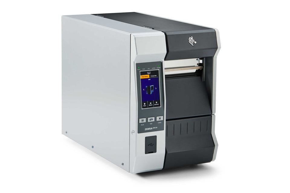 Impresora Zebra ZT610 - Transferencia Térmica 300 DPI | Chasis de Metal Industrial