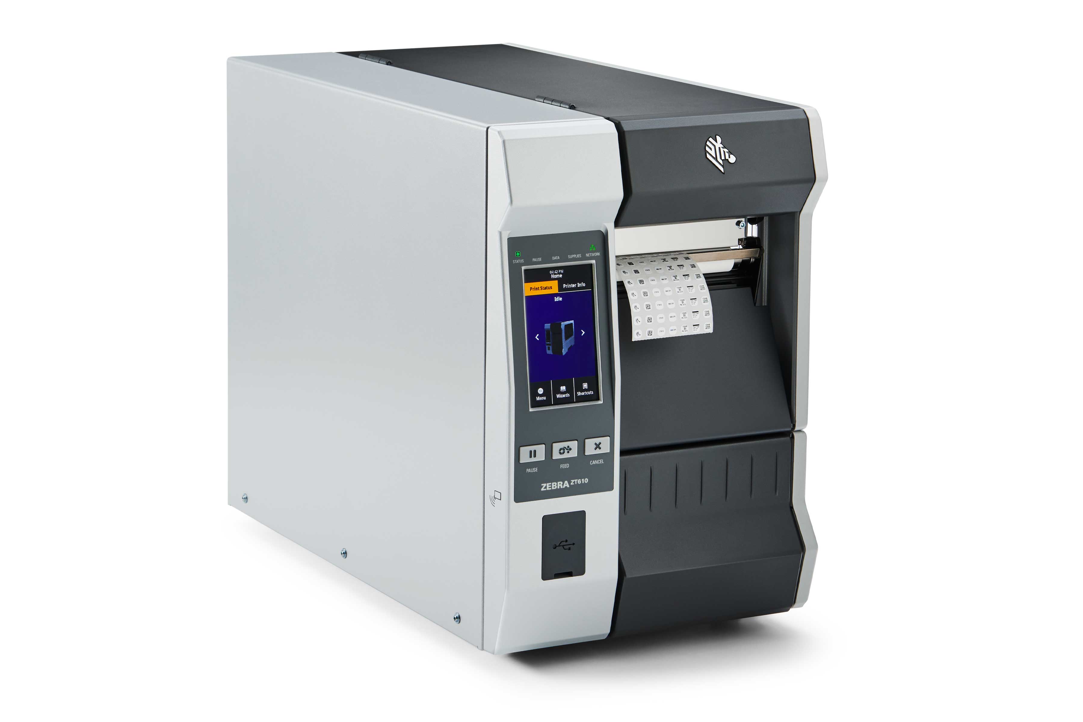 Impresora Zebra ZT610 - Transferencia Térmica 300 DPI | Chasis de Metal Industrial