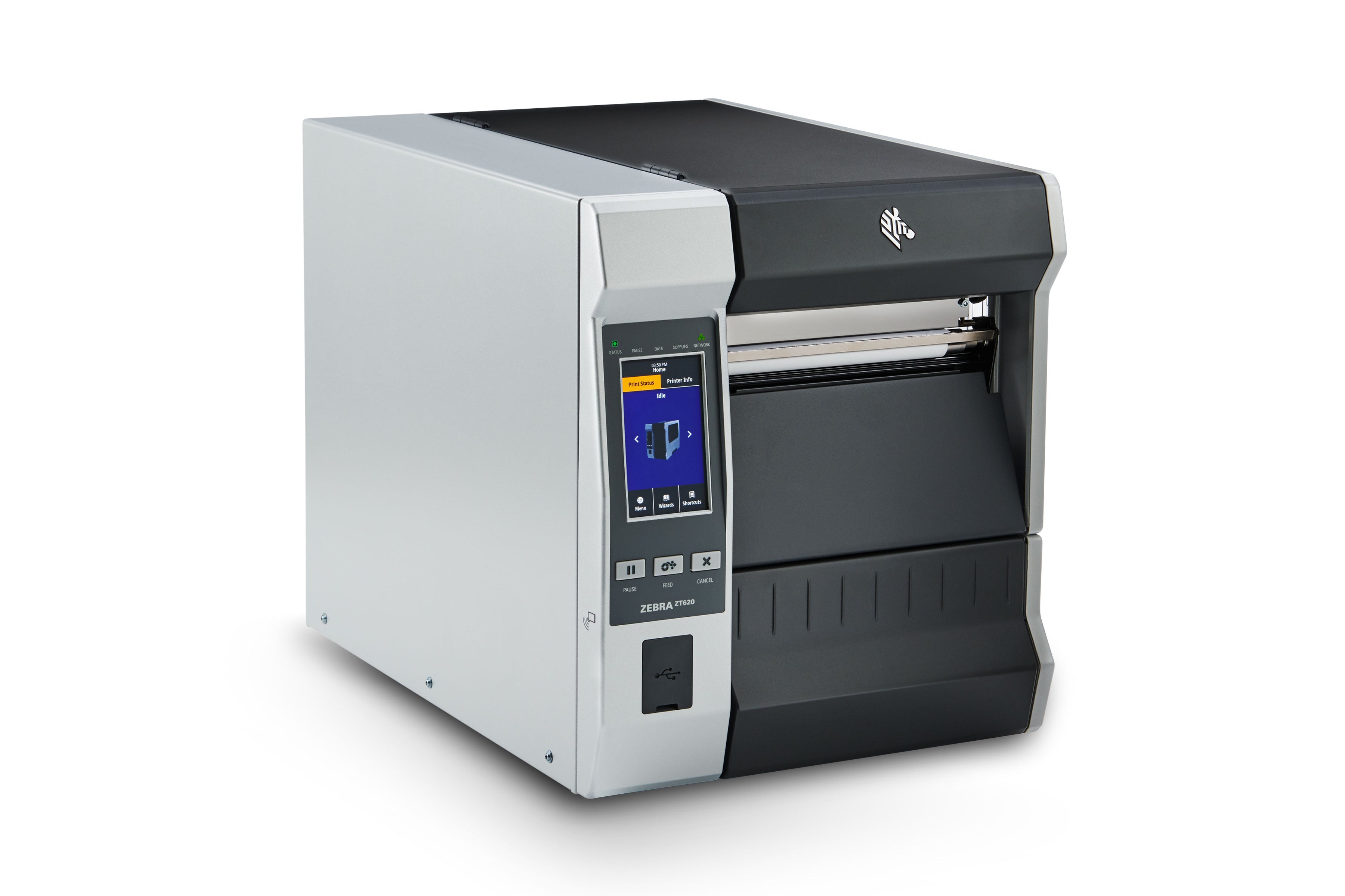 Impresora Zebra ZT620 - Transferencia Térmica 300 DPI | Chasis de Metal Industrial