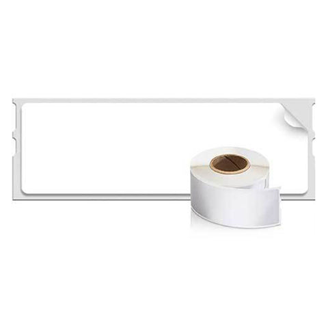 Etiquetas Chicas 1 1/8 x 3 1/2" para Impresora Dymo LW (30252) | Papel Térmico | Blanca
