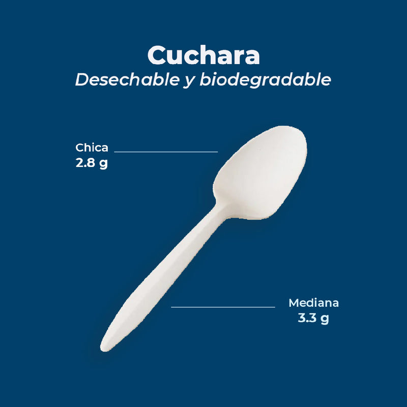 Cuchara Desechable Biodegradable